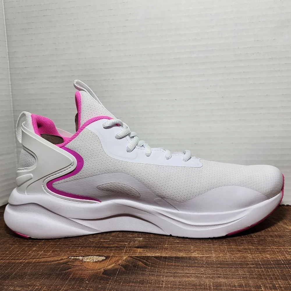 Women's Puma Softride Sneakers, Size 8, White & Pink - New whitout tags - Picture 5 of 11